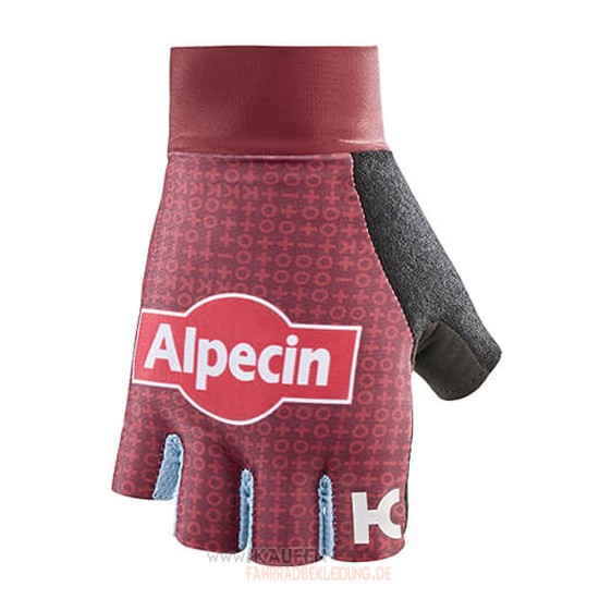 2018 Katusha Alpecin Kurze Handschuhe